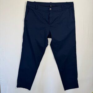 Lululemon Commission Pant Classic Swift Cotton True Navy 38 Athleisure Casual